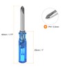 HARFINGTON 8Pcs PH1 Mini Phillips Screwdriver 3mm Magnetic Cross Head