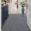 LUMI Indoor Ultra Thin Door Mat, Low Profile Inside Doormat,