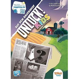 Space Cow, Unlock! Kids - On the Farm, Children's Game, Puzzle Game, 1-4 Players, From 6+ Years, 20 Minutes, German