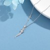 CUPENDA Italian Horn Necklace Sterling Silver Cornicello Cross Pendant Necklace