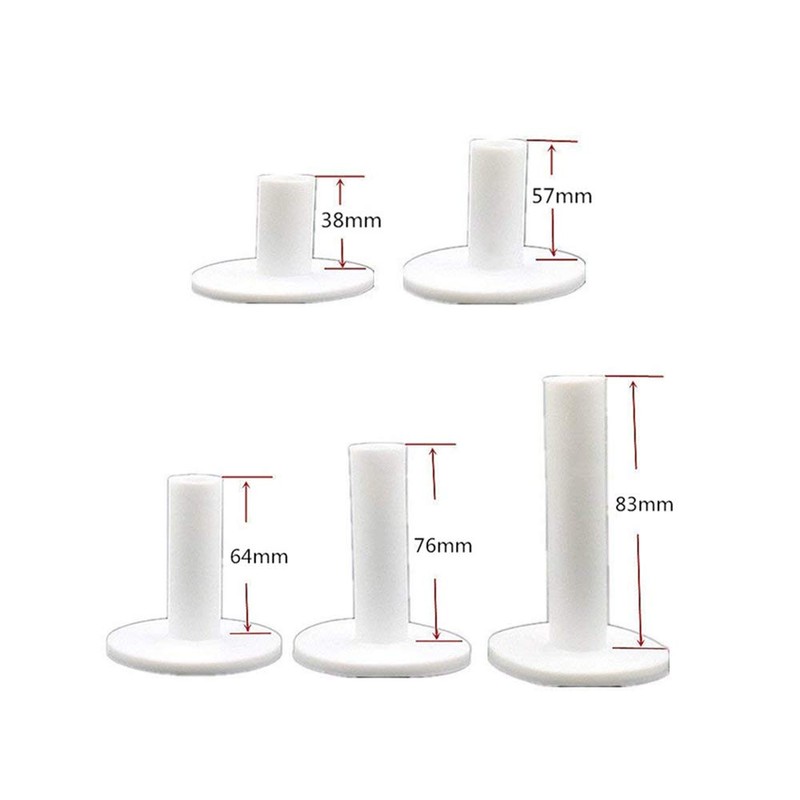 Fayre Fairy 5 Sizes Golf Rubber Tees for Practice Mat