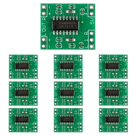 10 PCS PAM8403 Module Super Mini Digital Amplifier Board 2 x 3W Class D Digital 2.5V to 5V Power Amplifier Board