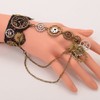 BLESSUME Steampunk Lace Bracelet with Finger Ring