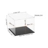 uxcell Acrylic Clear Display Case for Collectibles Self-Assemble Display Boxes,