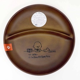 Mario Craft Snoopy & Charlie Brown One Plate (Plates/Tableware) Study Series Vintage (ORSN) Kitchen Utensils Height 1.2 inches (3 cm) x Diameter 9.4 inches (24 cm)