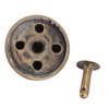 100pcs Mushroom Rivets Multipurpose Double Cap Mushroom Rivets for Belts