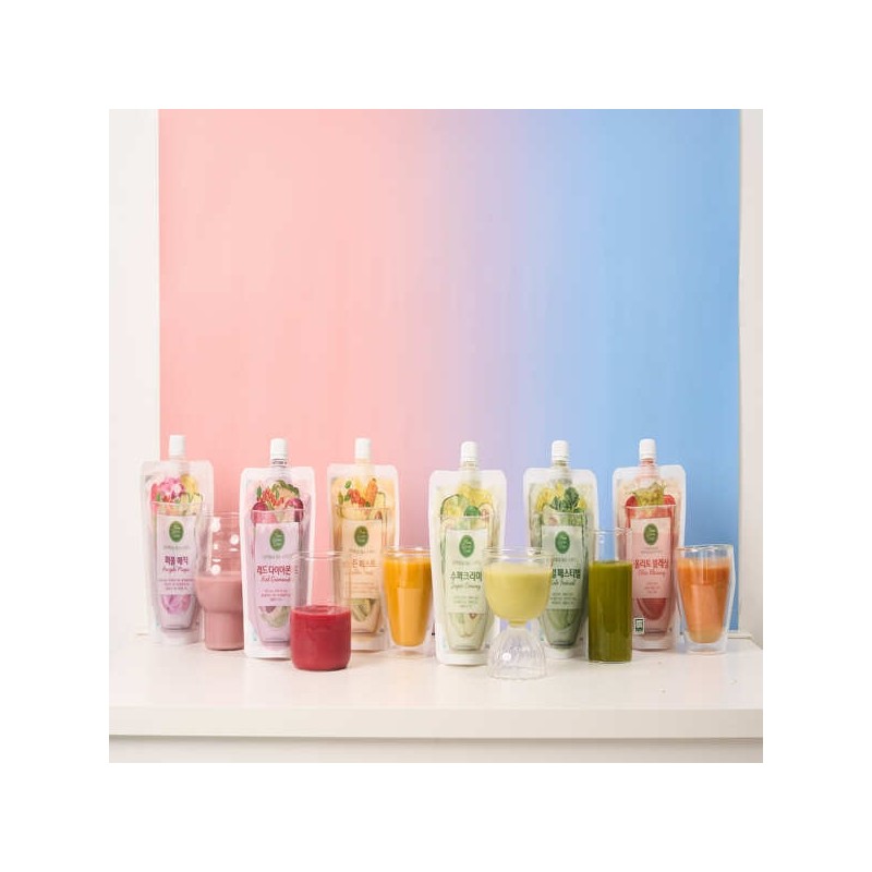 Sugar-Free The Green Dots Organic Cruciferous Vegetable Smoothie 24 Pack
