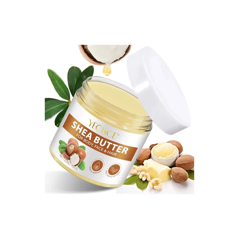 Manteca De Karite 100% Natural Hidrata Piel Y Cabello 220g