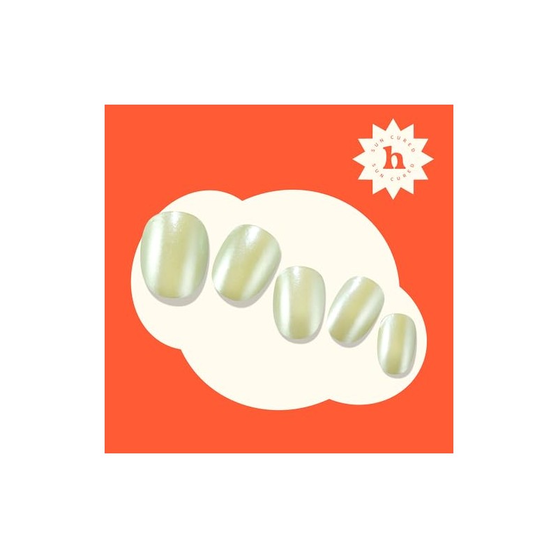 Heyhae Tiras de Gel Semicurado para Uñas - Hey, Pistachio