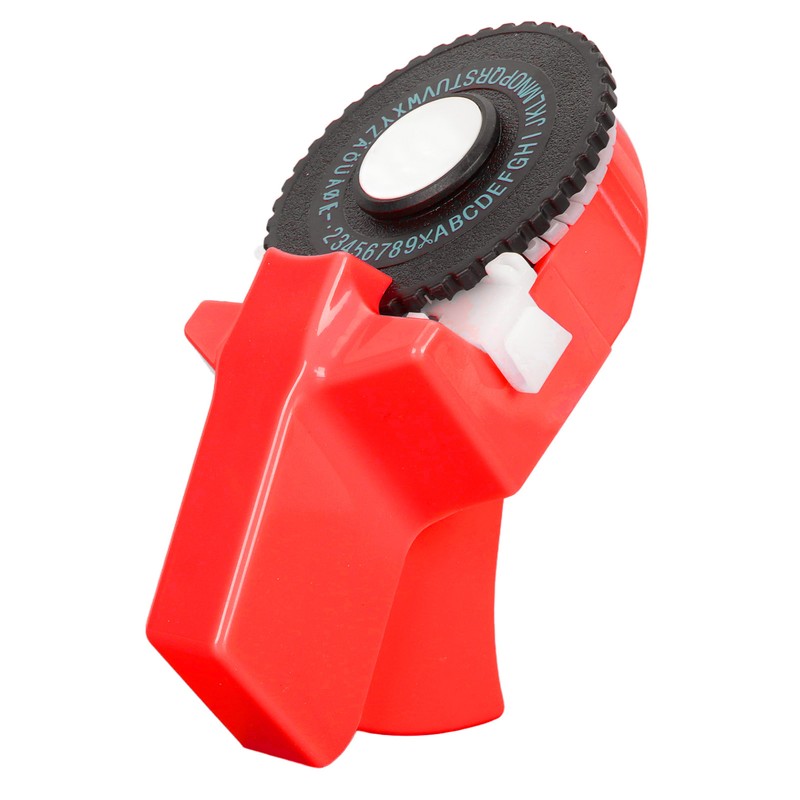 Embossing Label Maker Machine Mini Portable Ergonomic Handheld Manual Label