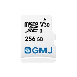 GM-JAPAN Micro SD Card 256GB with Converter Adapter, Transfer Rate Up to 92MB/S Switch, Certified SD Card Operation, High Speed, MicroSD Full HD & 4K UHD Video, A2 U3, V30, C10, Micro SD Card (256GB)