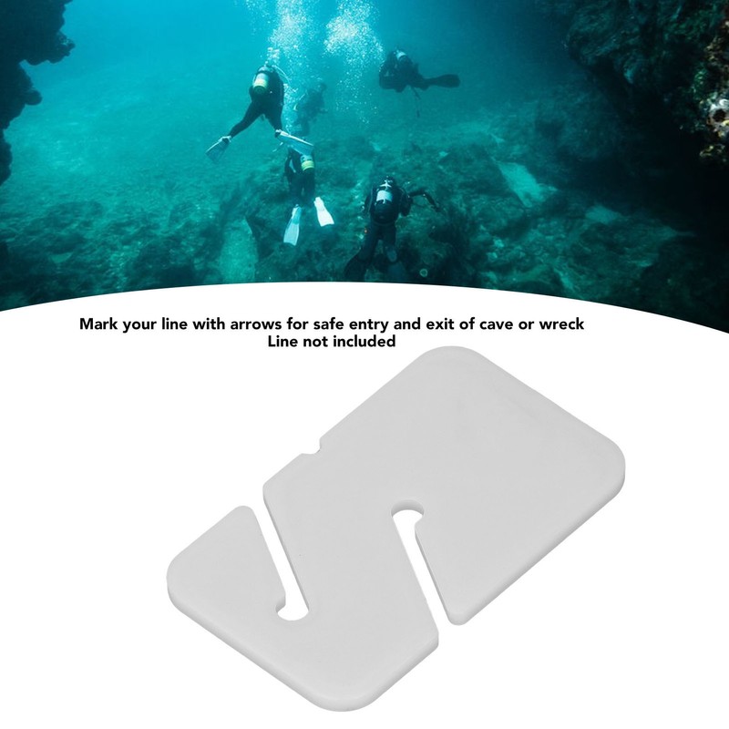 4PCS Scuba Choice Cave Diving Line Marker Compact Easy Visibility