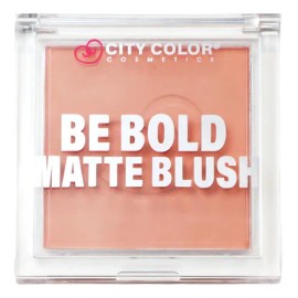 Rubor Mate City Color Be Bold Coral Reef Vegano Hipoalergénico