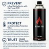 COOKKING 8oz Butane Fuel Canisters Cylinders with Dual Safety System