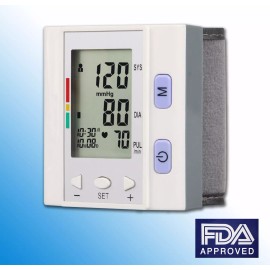 RMS Wrist Blood Pressure Monitor Fully Automatic Wrist Style w Jumbo LED Display