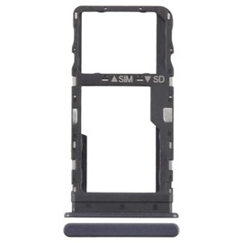 SIM Micro SD Card Tray Holder Slot Replacement Compatible with TCL 11 Tab 9166G 9466X (Black)