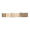 Hapitas 7124 447 Cross-Band Suitcase Belt, Houndstooth Beige, 447 houndstooth