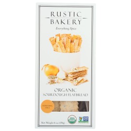 RUSTIC BAKERY Organic Everything Spice Sourdough Flatbread, 6 OZ