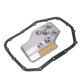 ACROPIX F4A32 F4A33 Automatic Transmission Filter Kit c-vT Oil Cooler Filter Oil Pan Gasket Kit for Mitsubishi Fits Eclipse 1990 1999 Number:MD735572 2pcs