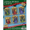 Design Works Crafts Medieval Angels Counted Cross Stitch Ornament Kit,