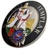 Knights Templar Emblem (3”) (Auto Emblem or Masonic Showcase) Three