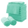 MOONQUEEN Microfiber Facial Cloths Fast Drying Washcloth 12 Pack -