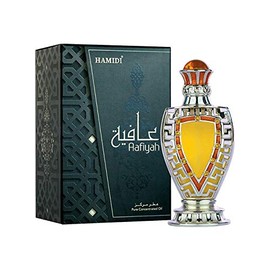 Hamidi Aafiya Pure Concentrated Perfume Oil 20 ml / .67 oz Attar (Ittar) For Women Alcohol Free Oriental Fragrance (Aafiya)