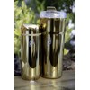 DrinkPod Flask, Stainless Steel, Gold, 200ml