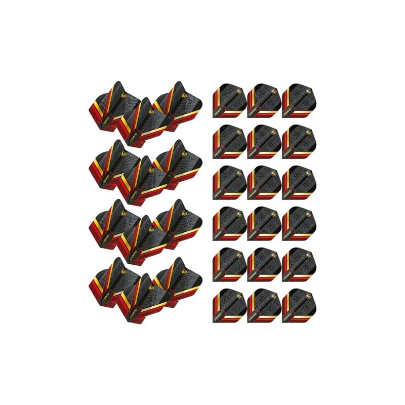 WINMAU Prism Zeta Valhalla Design Dart Flights - 10 sets