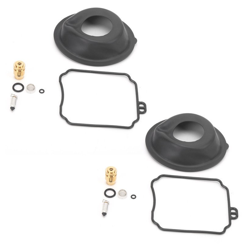 2 Sets Carburetor Rebuild Kit Carb Overhaul Repair Fit for