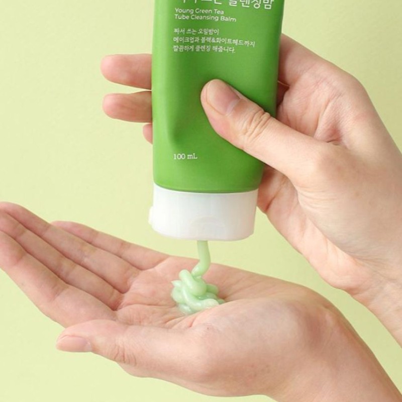 Plant Nation 식물나라 녹차 클렌징밤 튜브 여성 선물 100ml X2개