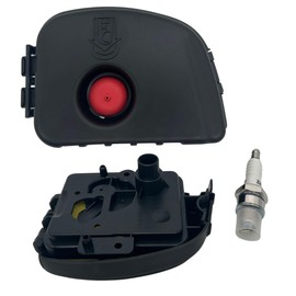 Air Filter Base 595660 Air Cleaner Cover & 799579 Air Cleaner Foam Filter Compatible for Briggs Stratton 450E 500E 550E 550Ex Engine Lawn Mower