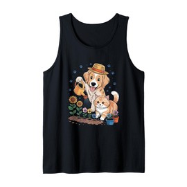 Dog Mom and Cat Mom – Puppy and Kitten Love Tank Top