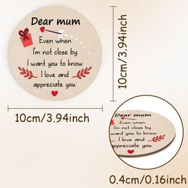 Gifts For Mum Mothers Day Wooden Coasters Mum Birthday Gifts Mum Gifts Birthday Gifts For Mum, Mum And Daughter Gifts Present For Mum Gift For Mum For Mum