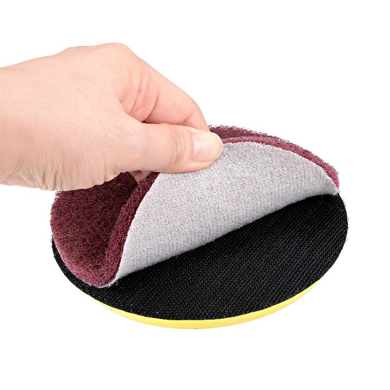 sourcing map 5 Inch Scrubber Scouring Pads Drill Scuffing Disc