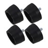 Yardenfun 4pcs Rubber Compressors Rubber Foot Foot Mount Accessory Compressor
