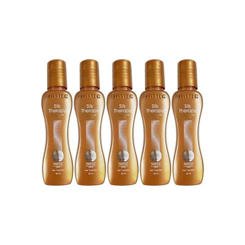 Silk Therapy 실크테라피 인리치드 액션 수프림 헤어에센스 60ml 5개 Silktherapy