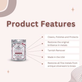 Cape Cod Polishing Cloths for Fine Metals | Jewelry Cleaner and Tarnish Remover | Silv...