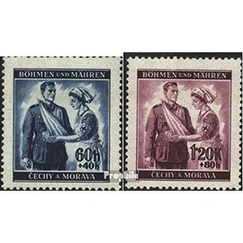 Bohemia and Moravia 53-54 (complete.issue.) unmounted mint/never hinged ** MNH 1940 Red Cross (Stamps for collectors) Red Cross