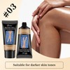Baorder 2 x Leg Make-Up, Waterproof, No Transmission, Waterproof Leg
