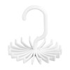 Premier Housewares Krawattenhalter Veranstalter, 20 Haken, weiß, PP-Polypropylen, 11x11x11