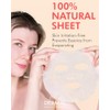 Dermal Mascarilla Facial de Col geno con Fresa (Paquete de
