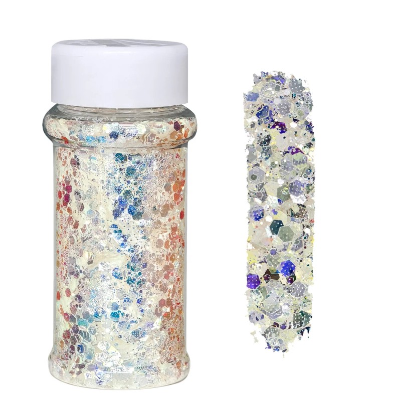 Wholesale 5D Cat Color Shift Glitter Bubble Chunky Glitter Set