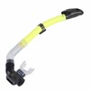Durable Full Dry Swimming Diving Snorkel with Silicone Mouthpiece (yellow)