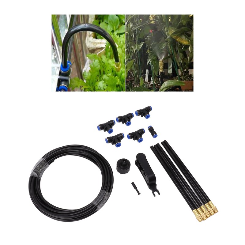 Garden Drip Irrigation Kit 360 Degree Adjustable Watering System Universal