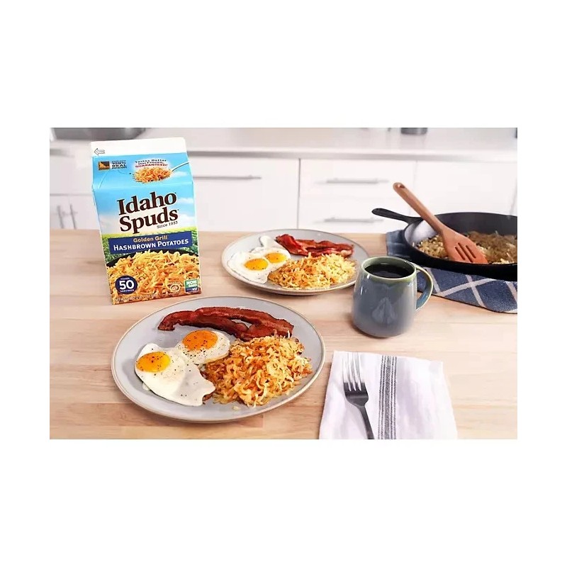 Basic American Foods 2 Pack Golden Grill Hashbrown Potatoes (33