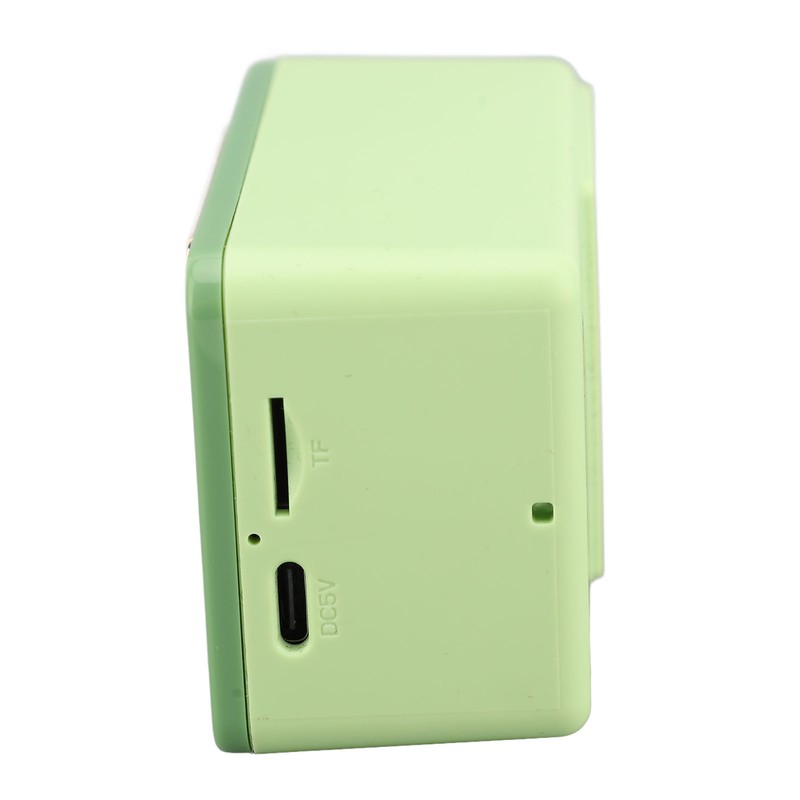 Retro Speaker TV Shaped Multifunctional Fashionable Time Speaker for Home