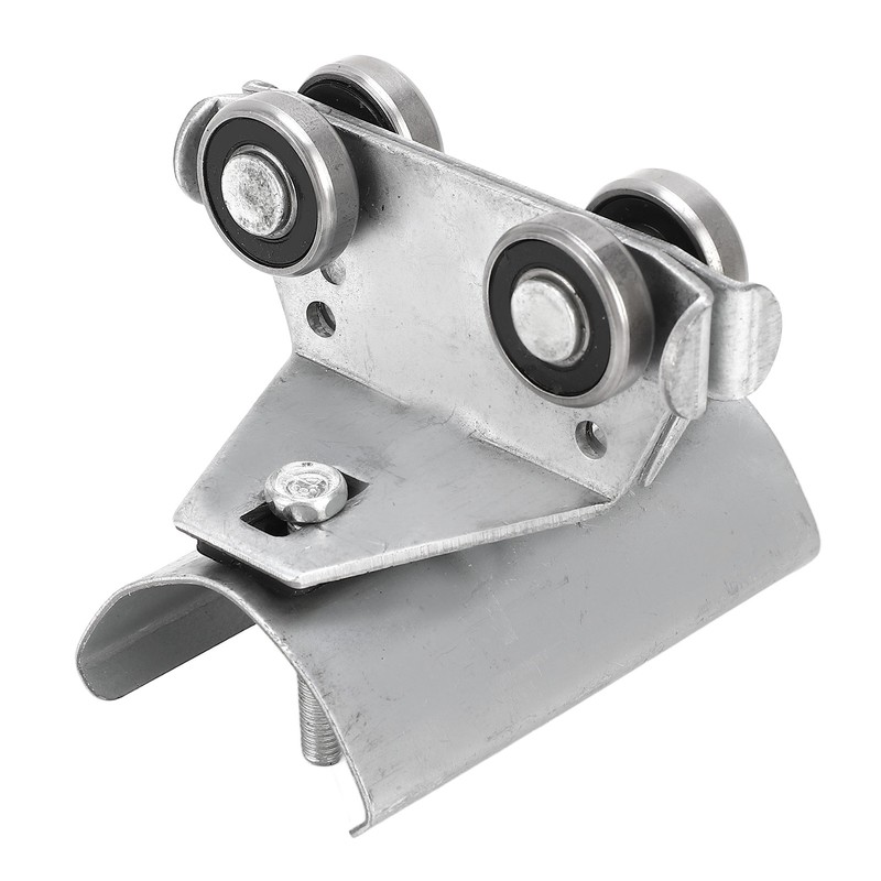 Stainless Steel Track Roller Wheel Trolley 24mm Pulley Diameter Cable