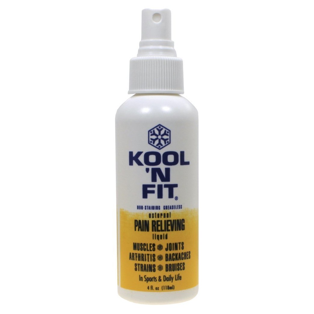Kool N Fit Pain Relieving Liquid Spray - 4 Ounce