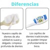 VERALY.MX - 10 Piezas Cepillo de dientes Cerdas Suave Ultrafino